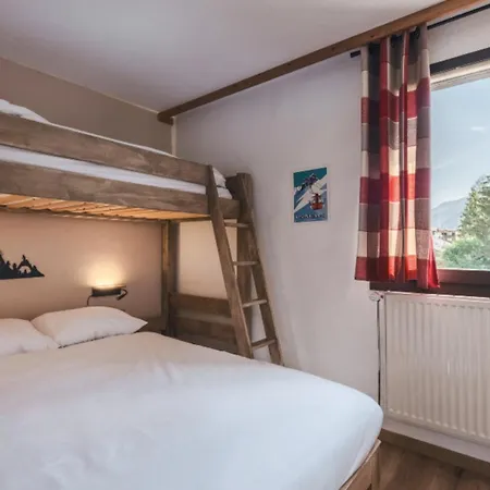 7p Flat With Balcony & Parking 公寓 霞慕尼